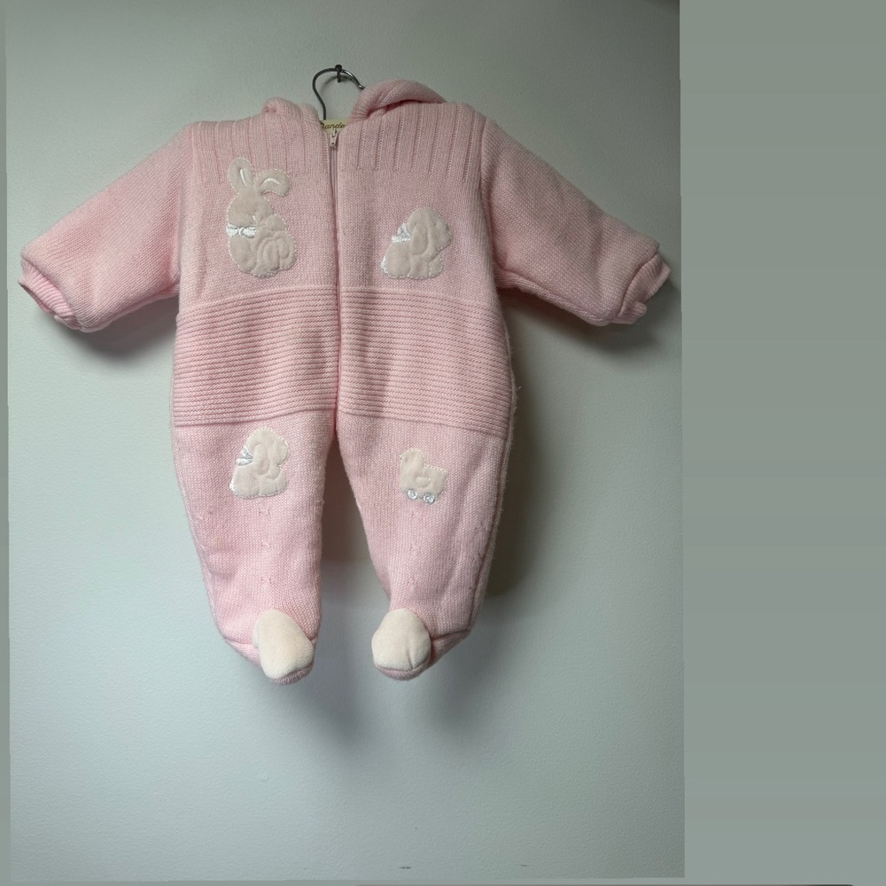 3 months vintage snow suit